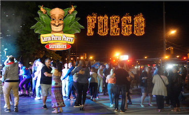 Fuego! Toronto's Largest Latin Patio Party presented by The Salsa Club est. 2011.